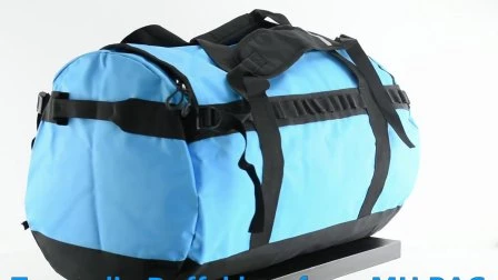防水ターポリン PVC スポーツダッフル週末旅行バッグ