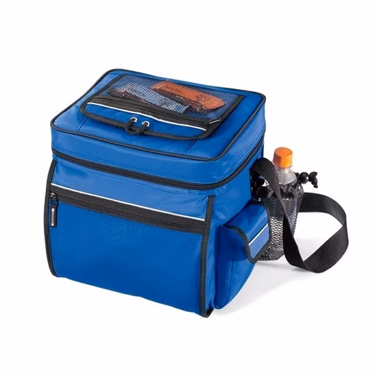 ポリエステル スポーツ ジッパー 24 缶断熱プロモーション クーラー バッグ