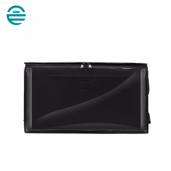 二層オートバイ 500d PVC 防水アイスクーラー断熱アルミ箔食品配達ピザバッグ食品配達バッグバックパック再利用可能なランチサーマルバッグ