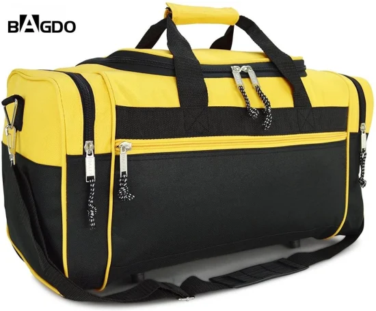 卸売格安調節可能なストラップジムバッグダッフル大型防水スポーツバッグ